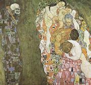 Gustav Klimt Death and Life (mk20) painting